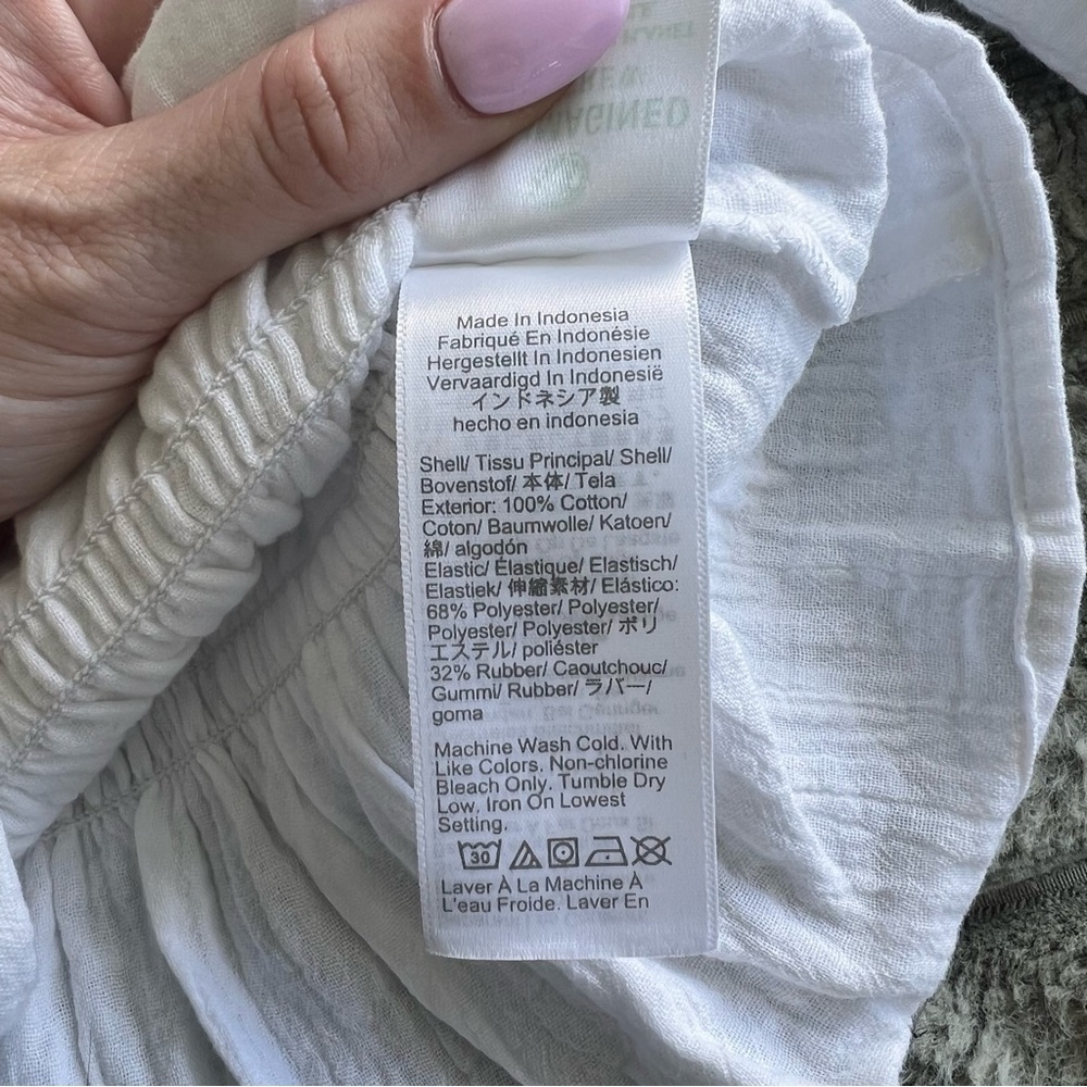 GAP New With Tags 100% Cotton Poplin Long Sleeve Top- XL - Picture 6 of 9